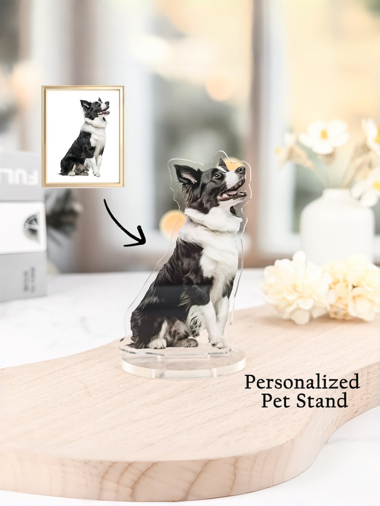 Personalized Pet Photo Acrylic Stand